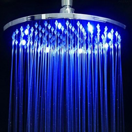 American Standard Douche pluie Contemporain LED/Effet pluie/Ecologique Laiton Chromé