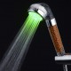 Chrome Contemporary Finish Color Changing purification de l'eau de douche à LED