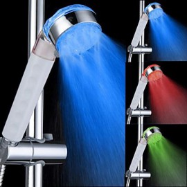 LED Changement de couleur Top pulvérisation de douche à la tête de douche de salle de bain