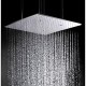 20 Inch Stainless Steel 304 Ceiling Mounted Bathroom Shower Head With Atomizing And Rainfall Two Water Functions