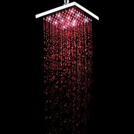 Douche pluie Contemporain LED / Effet pluie Laiton Chromé