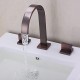 Vintage Design Bronze huilé généralisée cascade salle de bain robinet
