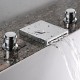 robinet d'évier cascade salle de bains (très répandue) - fini chrome