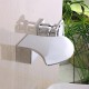 Contemporary Chrome Fashion Design mural cascade robinet de bain