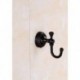 Crochets à Peignoir, pendentif de salle de bain en cuivre clouté foncé
