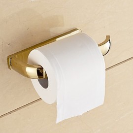 Porte Papier Toilettes, 1 pièce Moderne Laiton Porte-papier toilette Salle de Bain
