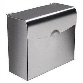 Porte Papier Toilettes, 1 pièce Moderne Acier inoxydable Porte-papier toilette Salle de Bain