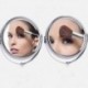 Rideaux de Douche, 1pc Boutique Moderne Haute qualité Miroir à maquillage accessoires de douche