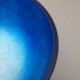 Lavabo À Poser Avec Robinet Cascade En Verre Trempé Bleu Pour Balcon De Salle De Bain
