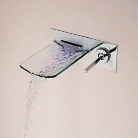 Montage mural Mitigeur un trou in Chromé Robinet lavabo