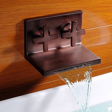 Kraus Bronze huilé mitigeur bassin de bain avec robinet de vidange et la  tige de levage pl