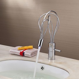 changement de couleur robinet conduit lavabo - fini chrome