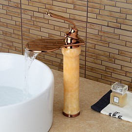 american entraxe standard poignée seul trou dans rose salle de bain d'or robinet évier