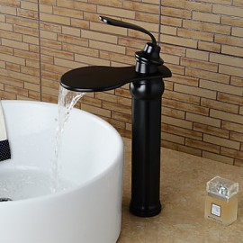 généralisée mitigeur un trou dans l'huile frotté bronze lavabo robinet