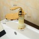 american entraxe standard unique poignée un trou dans ti-pvd lavabo robinet