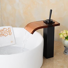 american entraxe standard unique poignée un trou dans huilé bronze lavabo robinet