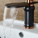 american entraxe standard unique poignée un trou dans huilé bronze lavabo robinet