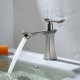 delta généralisée mitigeur un trou brossé lavabo robinet