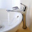 Chrome Centerset salle de bains contemporaine des robinets d'évier
