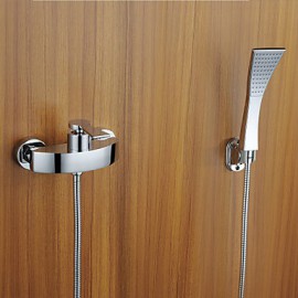Robinet de baignoire généralisée contemporaine avec douche à main